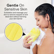 Yiclick Exfoliating Washcloth Towel, Exfoliating Body Scrubber, Back Scrubber Washer for Shower Bath, African Net Sponge Loofah Body Scrub Exfoliator, Exfoliating Cloth Brush Gloves (Blue+Yellow+Pink) 🍁 All In One Marketplace Canada
