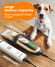 oneisall Dog Clippers and Paw Trimmer Kit 2 in 1 Low Noise Cordless Dog Clippers for Grooming Pet Hair Trimmers for Small and Large Dogs Cats Animals 🍁 All In One Marketplace Canada