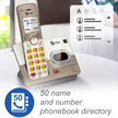 AT&T EL52203 2-Handsets Cordless Phone System with Answering System, Caller ID/Call Waiting - DECT 6.0 - Upto 14 Minutes Recording Time 🍁 All In One Marketplace Canada