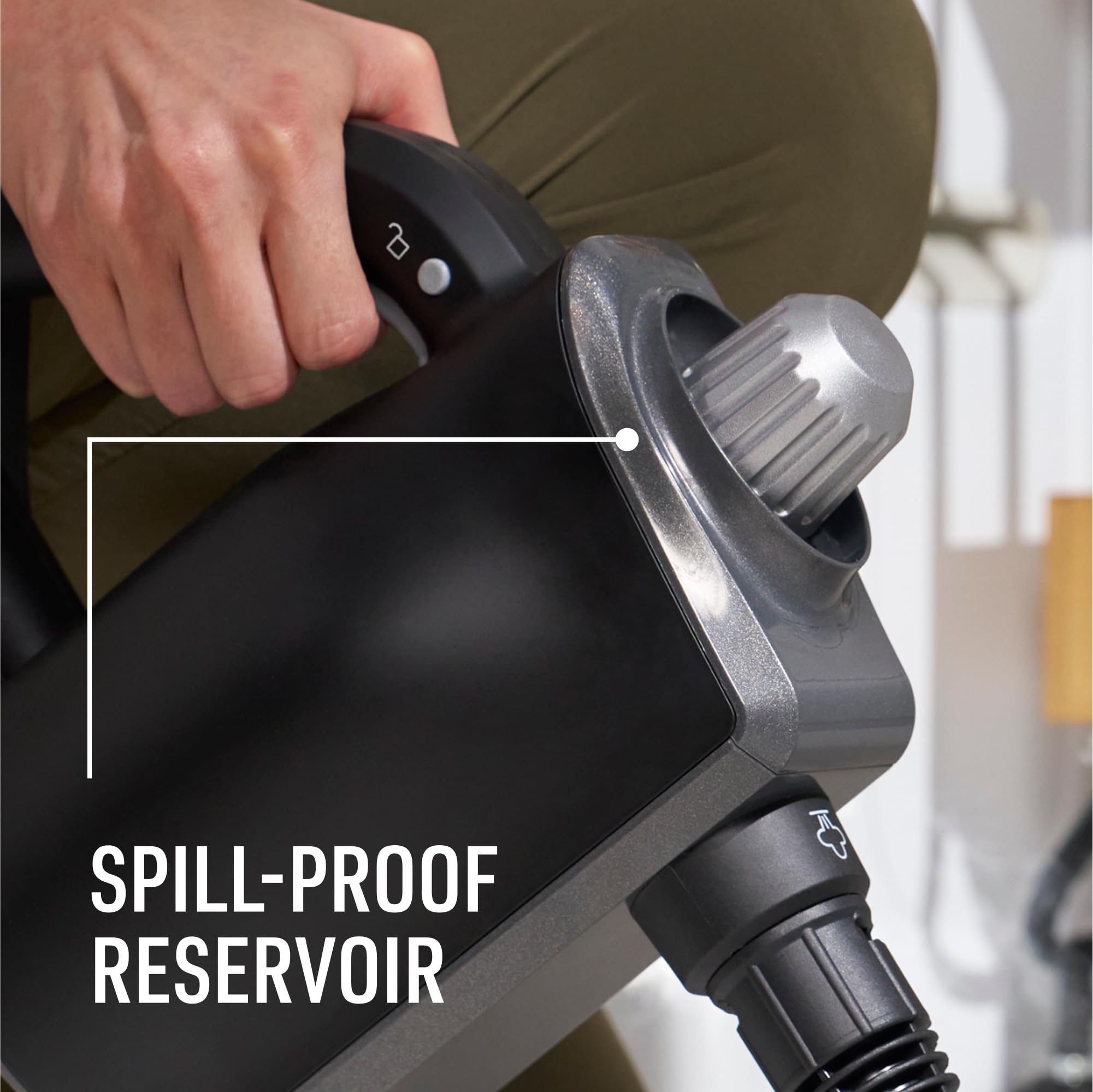 Hoover Portable Handheld Steam Cleaner, 10-in-1 Pressurized Steamer for Grout, Tile, Upholstery, Car Detailing, Kitchen & Bathroom | Chemical-Free, XL Spill-Proof Tank | WH25000CA 🍁 All In One Marketplace Canada