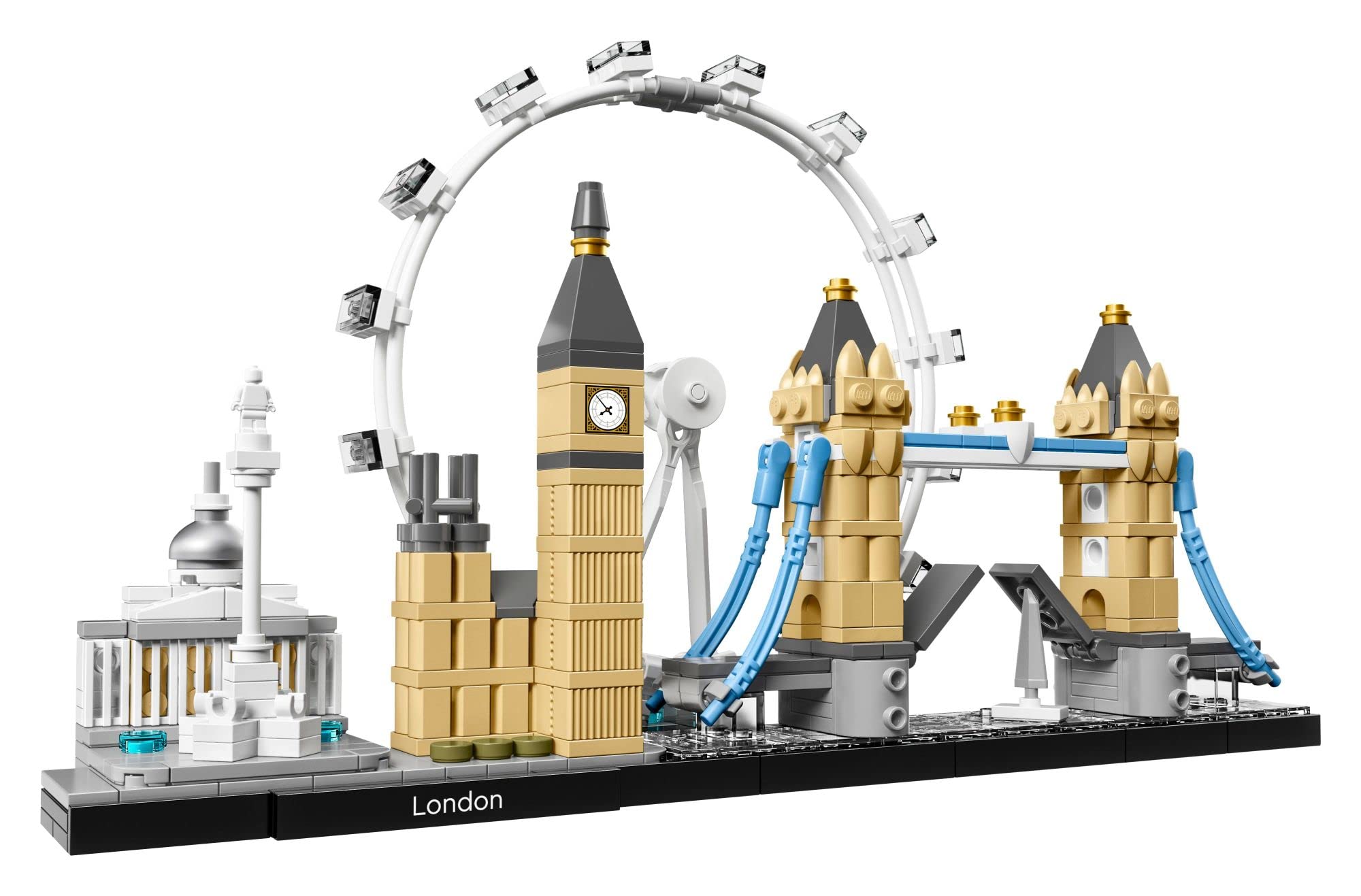 LEGO Architecture London Skyline 21034 Collectible Model Building Kit with London Eye, Big Ben, and Tower Bridge, Office Home Décor, Skyline Collection 🍁 All In One Marketplace Canada