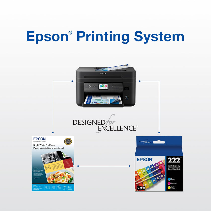 Epson 222 Genuine Ink Cartridge Black and Color Combo Pack T222120-BCS 🍁 All In One Marketplace Canada