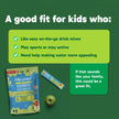 Organika Kids Electrolytes Powder Sticks - Sugar-Free Hydration + Immune support with 100% of daily Vitamin C, Minerals and Prebiotic Fibre | Green Apple Flavour - 3.5g x 20 sachets 🍁 All In One Marketplace Canada