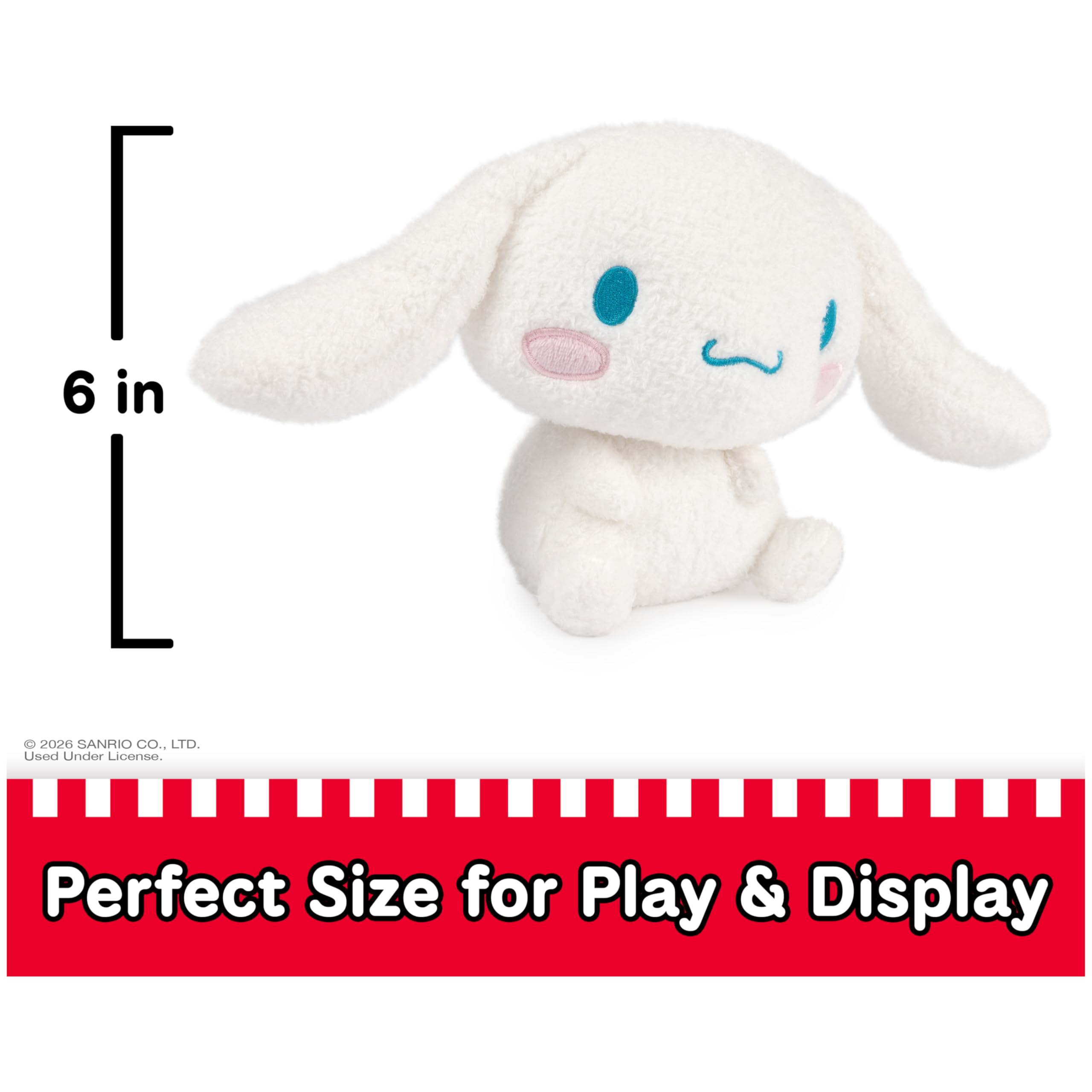 GUND Sanrio Cinnamoroll 6-Inch Plush Toy for Ages 1+ 🍁 All In One Marketplace Canada