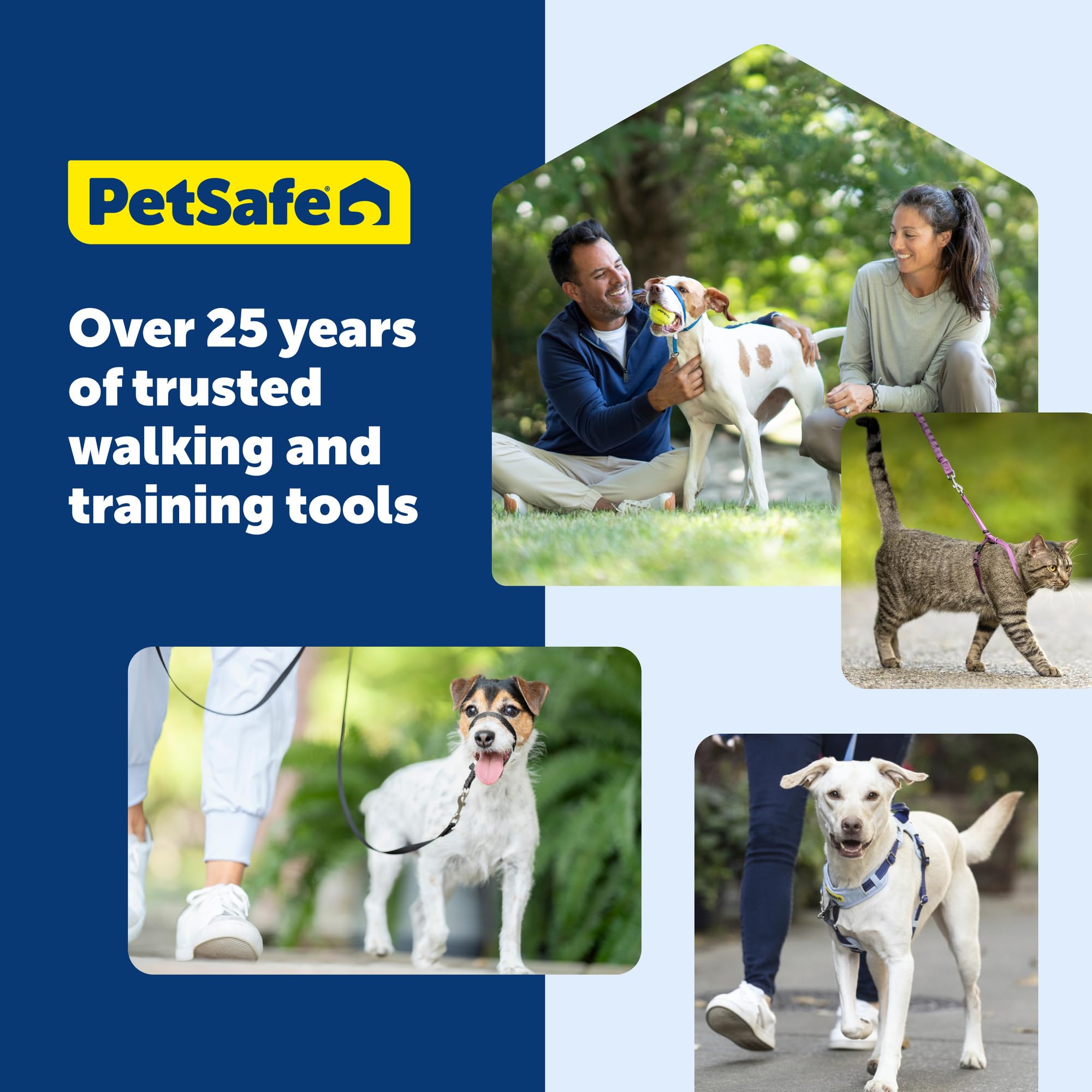 PetSafe Gentle Leader No-Pull Dog Headcollar - The Ultimate Solution to Pulling - Redirects Your Dog's Pulling for Easier Walks - Helps You Regain Control - Large, Charcoal 🍁 All In One Marketplace Canada