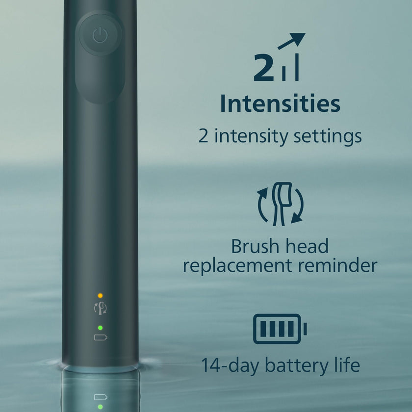 Philips Sonicare 4100 Rechargeable Electric Toothbrush, Forest Green, HX3681/28 🍁 All In One Marketplace Canada