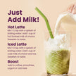 Blume Matcha Coconut Superfood Latte – Organic Matcha Green Tea from Shizuoka Japan, Moringa Leaf & Coconut Milk Latte Mix, Caffeine & L-Theanine for Energy & Focus, Zero Sugar, Vegan - 25 Servings 🍁 All In One Marketplace Canada