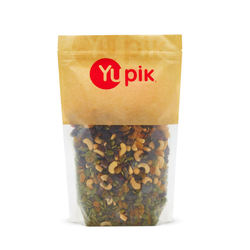 Yupik Four Season Mix, 1kg, A Blend of Cashews, Pumpkin Seeds, Cranberries, Raisins, Dates, Kosher, Vegan, Cholesterol Free, Perfect for Snacking & Salad Topping 🍁 All In One Marketplace Canada