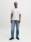 JACK & JONES Men's Regular Fit T-Shirt JJEORGANIC Basic TEE SS O-Neck NOOS White Large 🍁 All In One Marketplace Canada
