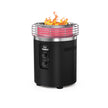Ninja Fireside360 Smokeless Outdoor Fire Pit & Patio Heater – 3 Modes (Flame, Heat, Both), 80,000 BTUs, Propane Powered, Weather-Resistant, Hassle-Free Dial Control, OF101C (Canadian Version) 🍁 All In One Marketplace Canada