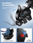 Lamicall Bike Phone Mount, Motorcycle Phone Holder - Motorcycle Bicycle Cell Phone Mount Clamp for Handlebar, Cycling Mount for iPhone 17 Pro Air, 16 Pro 15 Pro Max S25 S26+, 4.7-6.8