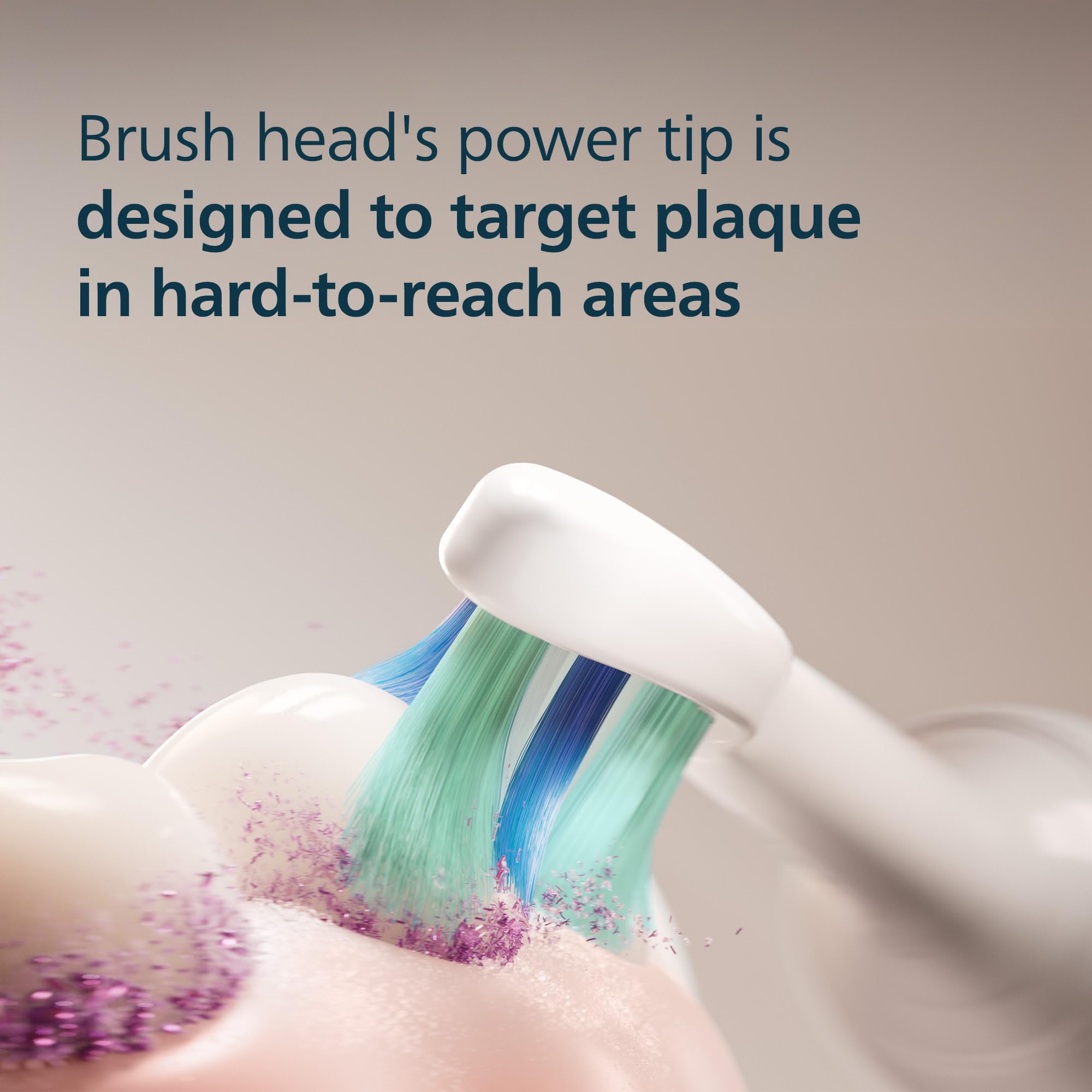 Philips Sonicare Optimal Plaque Control Electric Toothbrush Heads, Motorized Sonicare Toothbrush Heads, BrushSync Technology, Brush Head Pack (3 Heads), White, HX9023/65 🍁 All In One Marketplace Canada