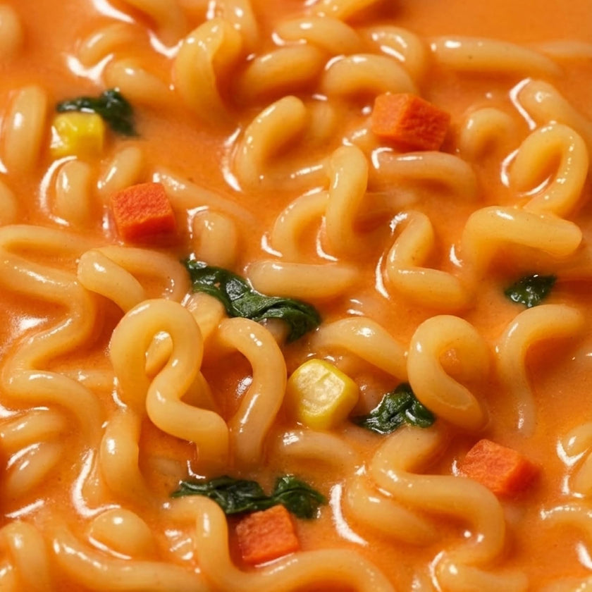 Ottogi Cheesy Spicy Cheddar Ramen Bowl (90G) [Best Before Date: 2027.04.06]