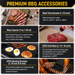 34Pcs BBQ Grill Accessories Tools Set, 16 Inches Stainless Steel Grilling Tools with Carry Bag, Thermometer, Grill Mats for Camping/Backyard Barbecue, Grill Tools Set for Men Women 🍁 All In One Marketplace Canada