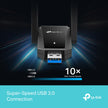 TP-Link AX1800 WiFi 6 USB Adapter (Archer TX30U Plus) – Dual High-Gain Antennas, Up to 1800 Mbps, USB 3.0, OFDMA, MU-MIMO, WPA3 Security, Plug & Play for Windows 10/11 🍁 All In One Marketplace Canada