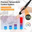 Soldering Iron Kit 80W LCD Adjustable Temperature 180-520℃ Solder Kit Electronics 12 in 1 Welding Tools with ON/Off Switch, Solder Wire, 5 Soldering Tips, Desoldering Pump, Stand, Tweezers 🍁 All In One Marketplace Canada
