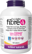 Webber Naturals The Right Fibre4 IBS Intestinal Discomfort Tablets, 150 Tablets, Fibre Supplement for Digestive Health, Low-FODMAP, Vegan 🍁 All In One Marketplace Canada