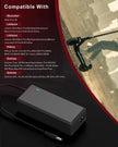 42V 2A Electric Scooter Charger for GOTRAX GXL V2,G2,G3,G4,Hiboy S2 Pro,Jetson Bolt/Bolt Pro/Adventure/Metro/Journey/LX10/ J5/J8 Bikes 🍁 All In One Marketplace Canada