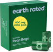 Earth Rated (A Canadian Company), Dog Poop Bags Value Pack, Leak-Proof and Extra-Thick Pet Waste Bag for Big and Small Dogs, Refill Rolls, Lavender Scented, 600 Count 🍁 All In One Marketplace Canada