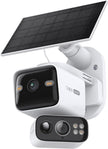 Tapo 2K Dual Lens 360° Pan/Tilt Security Battery Camera Wireless w/Solar Panel, 165° Wide View + 6mm Telephoto, Free Person/Vehicle Detection, SD/Cloud Storage, Works w/Alexa & Google (Tapo C645D KIT) 🍁 All In One Marketplace Canada