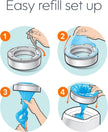 Diaper Genie Diaper Pail System Refills, 3 pack blue 🍁 All In One Marketplace Canada