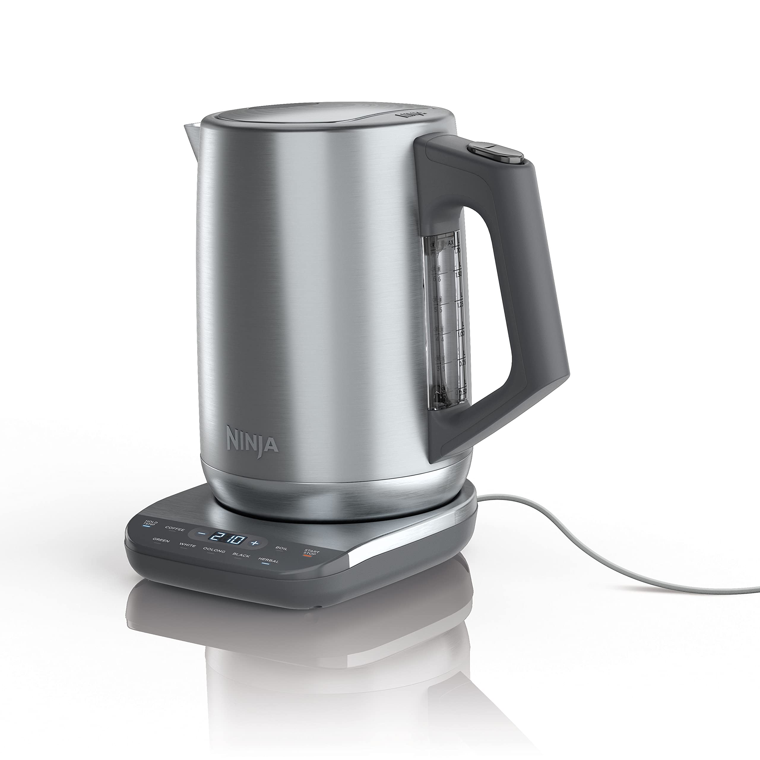 Ninja KT200C Precision Temperature Electric Kettle, 1500 watts, BPA Free, Stainless, 7-Cup Capacity, Hold Temp Setting 🍁 All In One Marketplace Canada