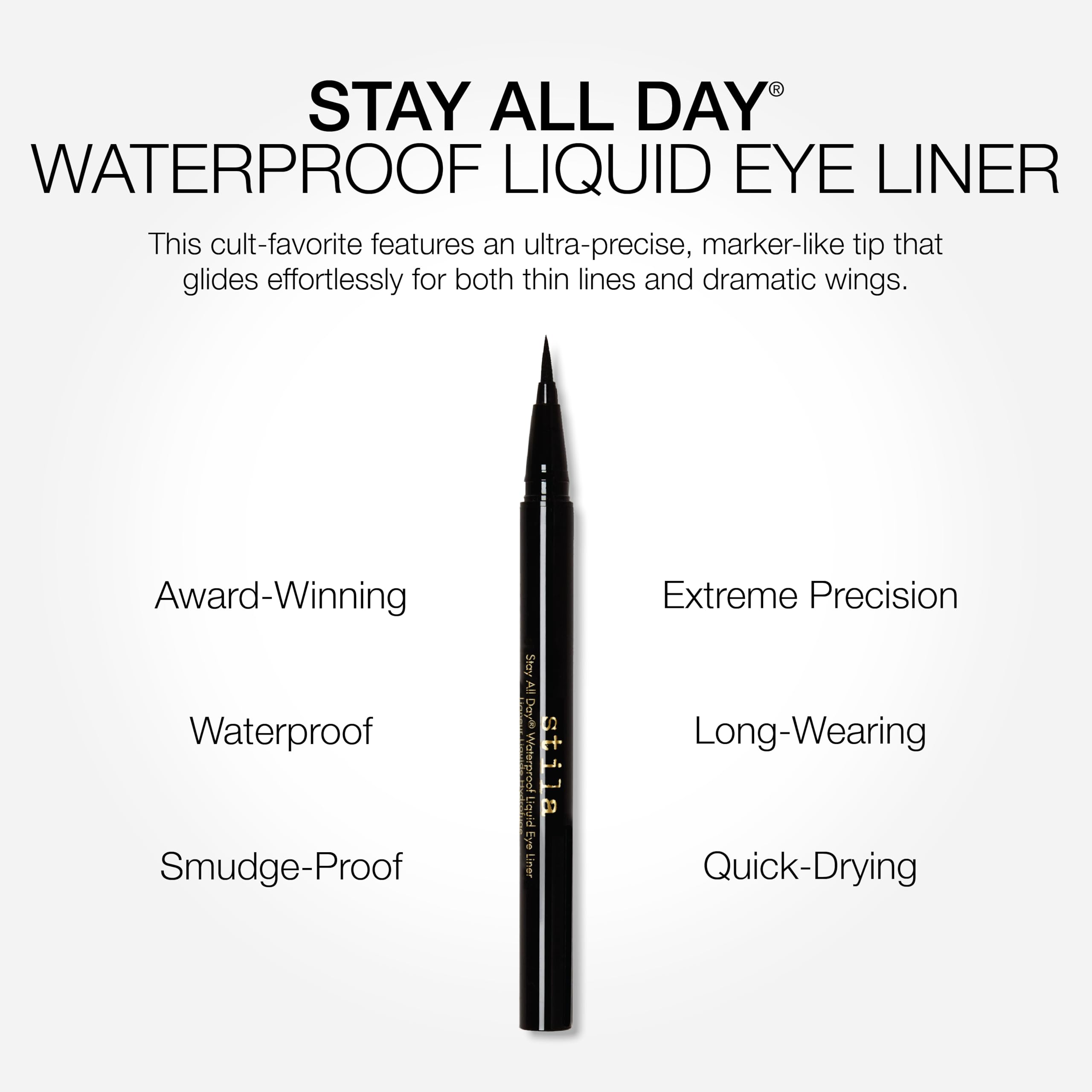 stila Stay All Day Waterproof Liquid Eye Liner, Original, Intense Black 🍁 All In One Marketplace Canada