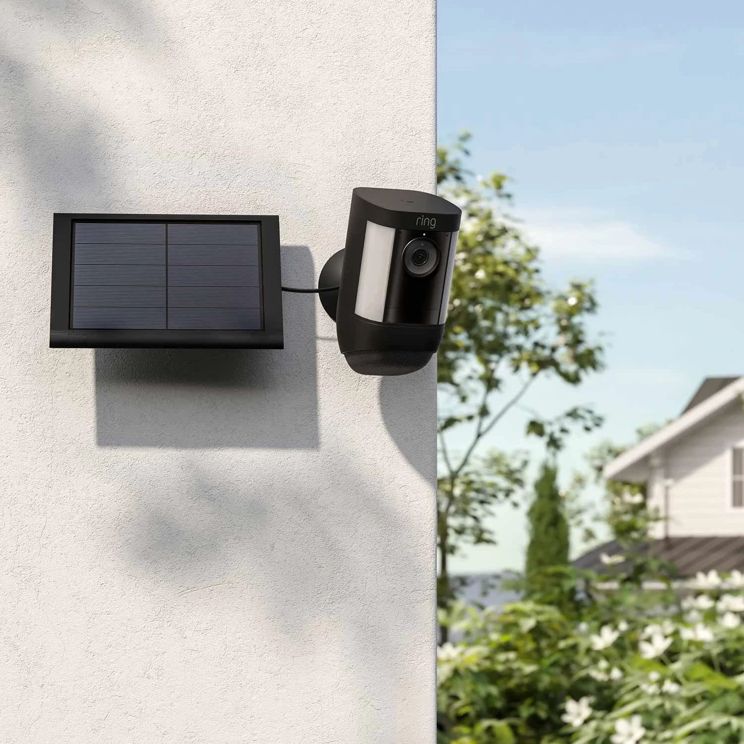Ring Solar Panel (2nd Generation), 4W for Outdoor Cam Plus, Outdoor Cam (Stick Up Cam), Stick Up Cam Pro, Spotlight Cam Plus, Spotlight Cam Pro - Black 🍁 All In One Marketplace Canada