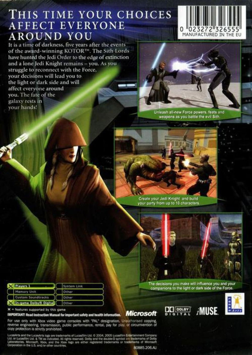 Star Wars Knights of the Old Republic II
