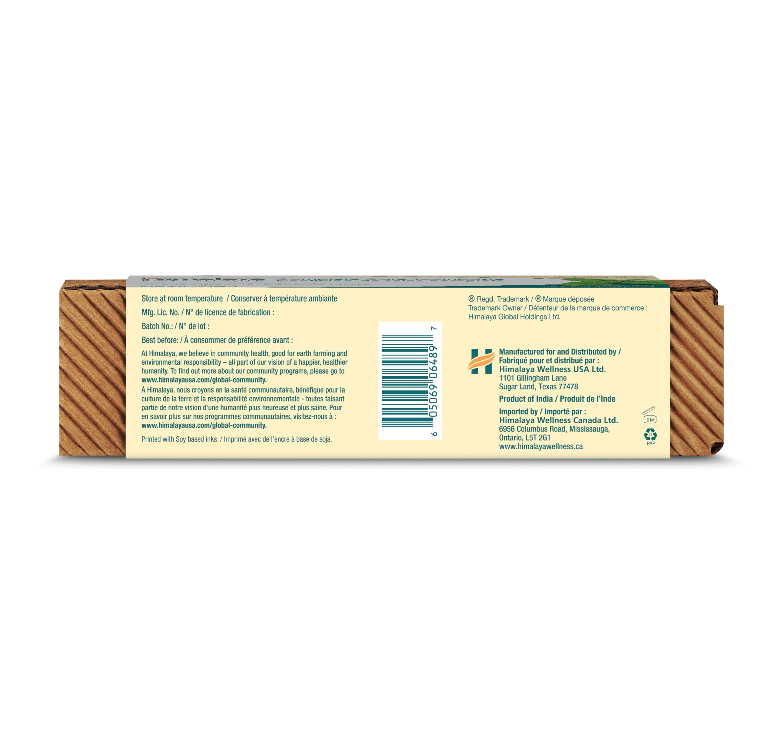 Himalaya Botanique Complete Care Toothpaste, for Brighter Teeth and Fresh Breath, Natural, Fluoride-Free, SLS-Free, Carrageenan-Free & Gluten-Free, Vegan, 150 g (5.29 oz), Variety 4 Pack 🍁 All In One Marketplace Canada