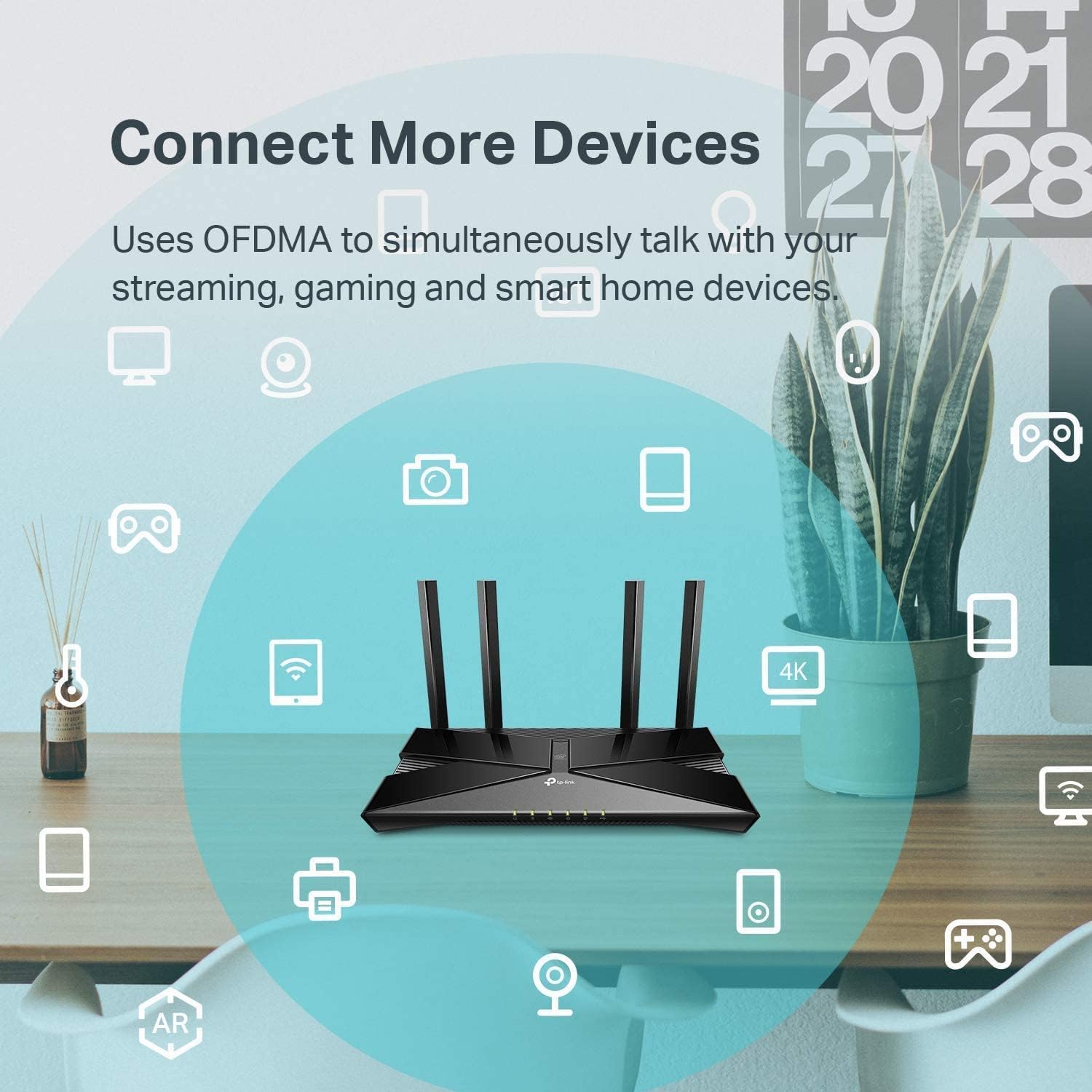 TP-Link AX1500 WiFi 6 Smart WiFi Router (Archer AX10) - Dual Band Gigabit Wireless Internet Router, 4 Gigabit LAN Ports, Beamforming, OFDMA, MU-MIMO, Parental Controls, Works with Alexa 🍁 All In One Marketplace Canada