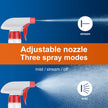 Veco Spray Bottle (5 Pack,16 Oz) with Measurements and Adjustable Nozzle(Mist & Stream Mode), HDPE Plastic Spray Bottles for Cleaning Solution,No Leak and Clog 🍁 All In One Marketplace Canada