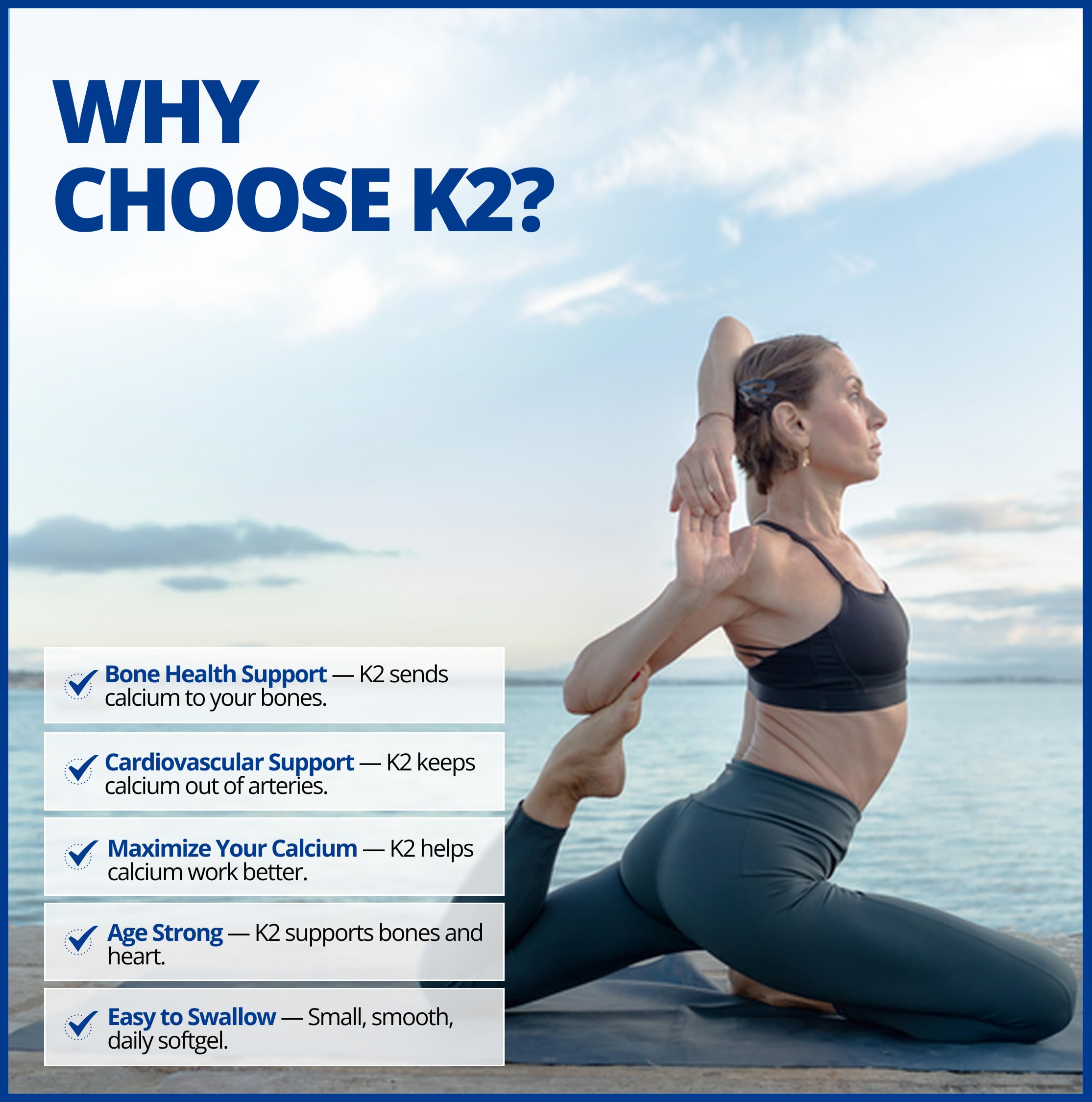 CanPrev K2 120mcg with Organic Coconut Oil, 120 Softgels 120-Day Supply, Pure MK-7 for Enhanced Absorption, Support for Stronger Bones and Healthy Teeth 🍁 All In One Marketplace Canada