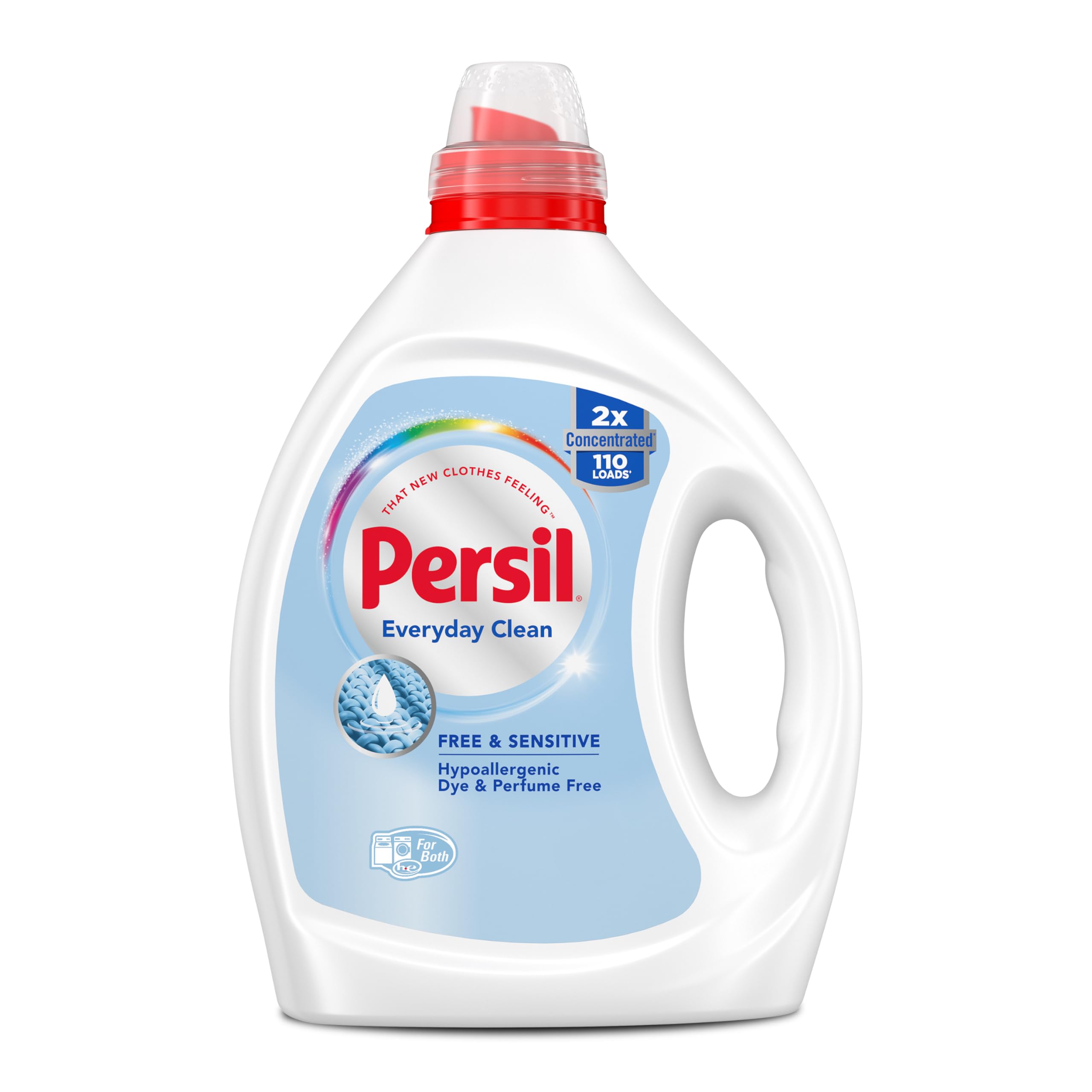 Persil® 2x Concentrated Laundry Detergent Free & Sensitive, 2.43L/110 Loads 🍁 All In One Marketplace Canada