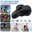 Roryimke Comfortable Bike Seat Replacement Bike Saddle Dual Shock Absorbing Ball Anti-Slip Bicycle Saddle Waterproof Bicycle Seat for Men Women Universal Fit for Exercise Indoor Mountain Road Bikes 🍁 All In One Marketplace Canada
