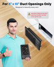 Hisummer Register Booster Fan for 4