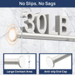 Shower Curtain Rod 30 to 76 Inches, 1 Inch Adjustable Spring Tension Stainless Steel Shower Rod No Drill for Bathroom, Closet, Window, Room Divider, Never Rust, Non Slip, Nickel 🍁 All In One Marketplace Canada
