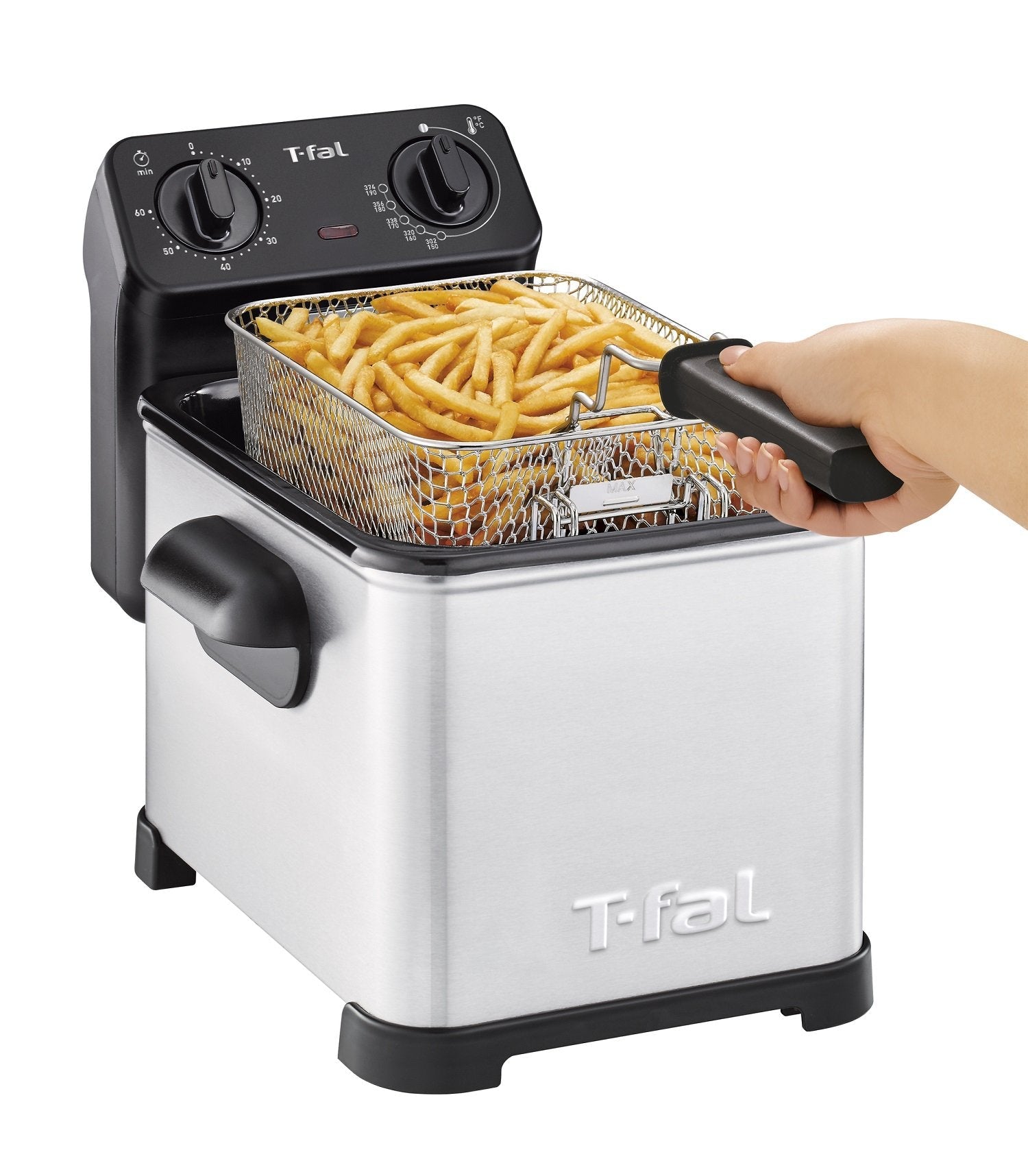 T-Fal Deep Fryer, Friteuse, single Basket Deep Fryer, Semi-Pro Deep Fryer, Stainless Steel 🍁 All In One Marketplace Canada