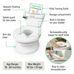 Summer by Ingenuity My Size Potty Pro in White, Infant Potty Training Toilet, Lifelike Flushing Sound, For Ages 18 Months, Up to 50 Pounds 🍁 All In One Marketplace Canada