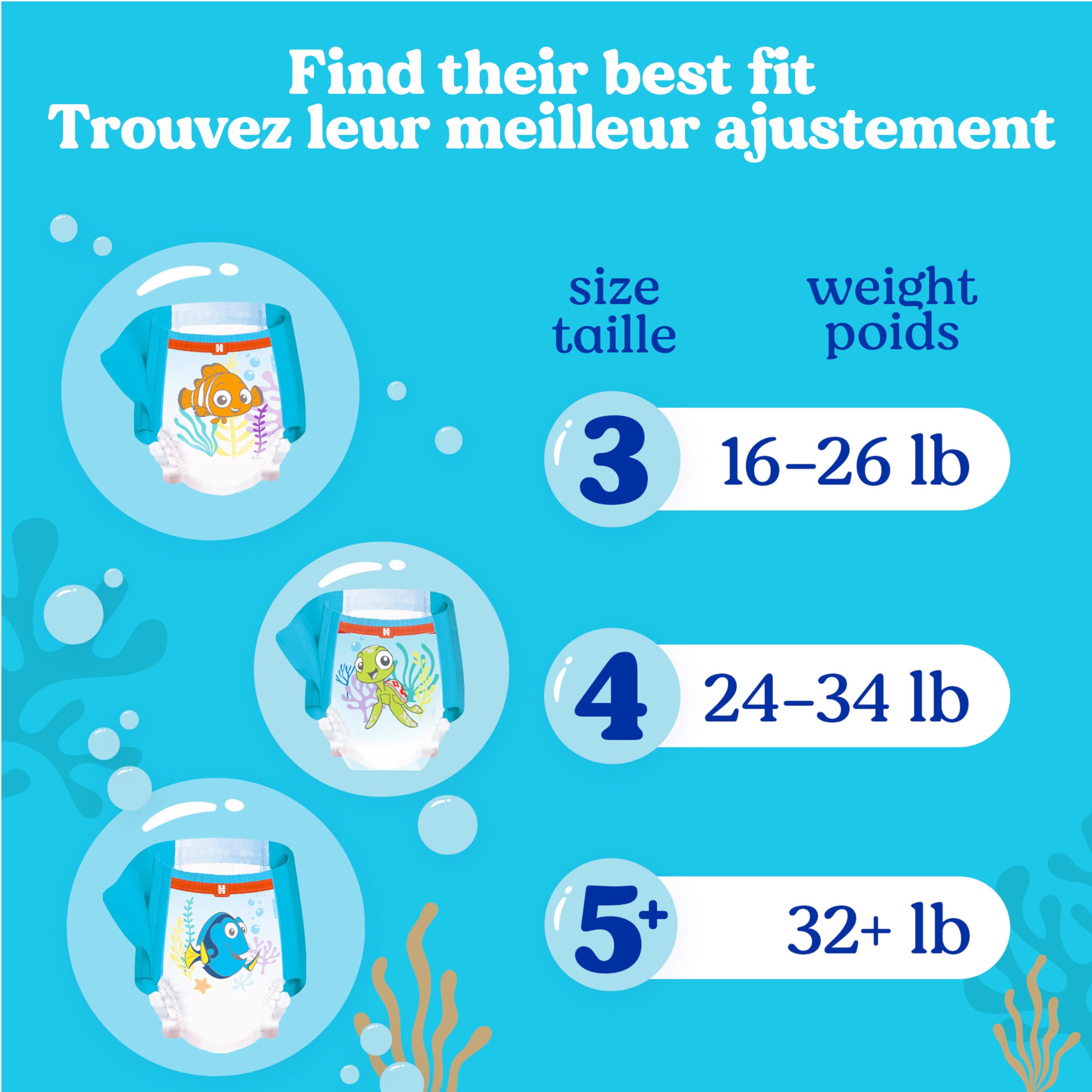 HUGGIES Little Swimmers Swim Diapers, Size 4 Medium, 24-34 lb, 11 Ct 🍁 All In One Marketplace Canada