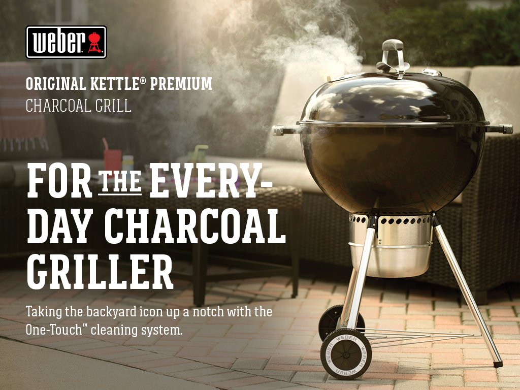 Weber Original Kettle Premium 22” Charcoal Grill 🍁 All In One Marketplace Canada