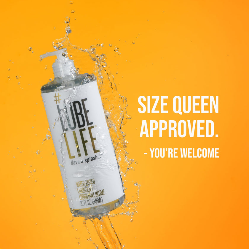 Lube Life Water Based Personal Lubricant for Men and Women Original, 32 Ounce (946 mL) 🍁 All In One Marketplace Canada
