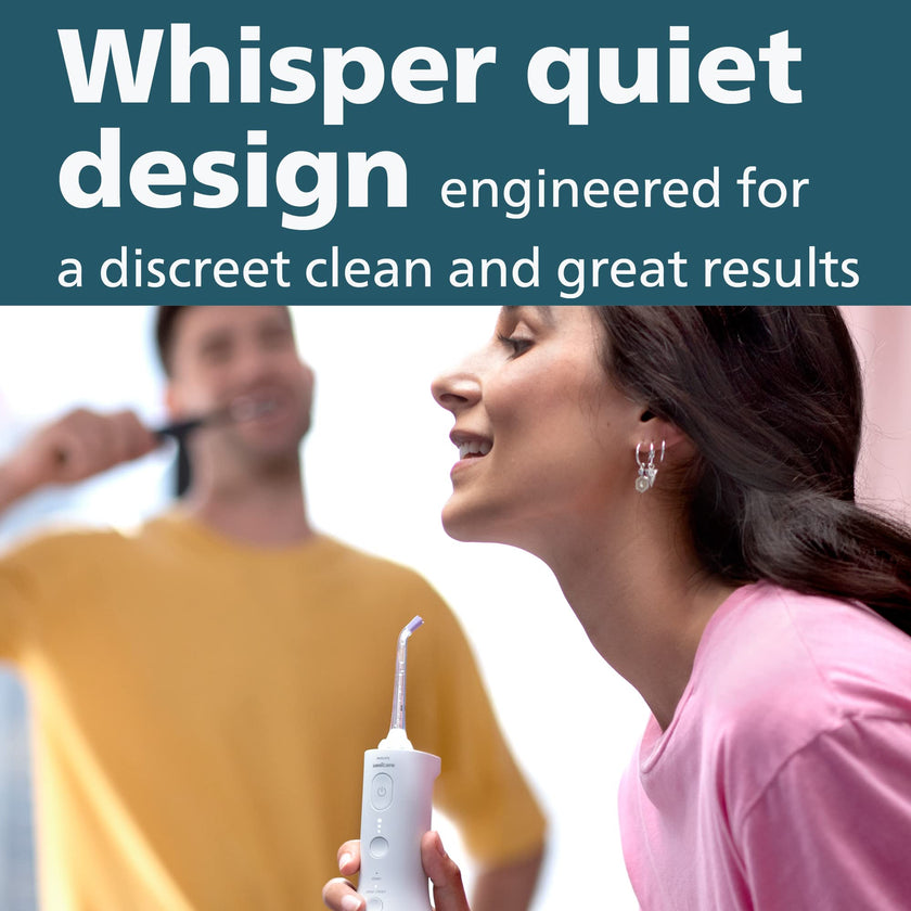 Philips Sonicare Power Flosser 3000 Cordless, Oral Irrigator Quad Stream technology and whisper quiet, Mint, HX3826/24 🍁 All In One Marketplace Canada