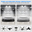 POLARPRA Garage Lights - 2Pack Super Bright 32000LM LED Garage Ceiling Light 6500K LED Shop Light w/ 6 Deformable Panels Screw in E26/E27 Socket Light Bulbs for Workshop Storage Warehouse Attic 🍁 All In One Marketplace Canada