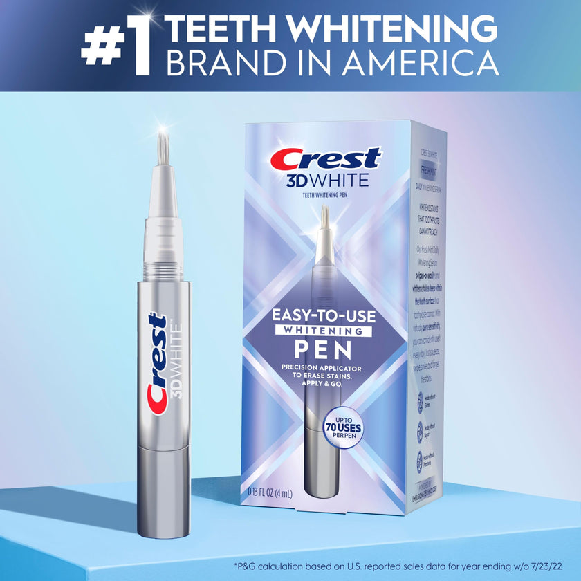 Crest 3D White Easy-To-Use Whitening Pen, 1 Teeth Whitening Pen 🍁 All In One Marketplace Canada