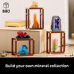 LEGO Ideas Mineral Collection Building Set for Adults, Ages 18+ - Bedroom or Office Decor with 3 Display Shelves - Unique Gift Idea for Men & Women - 21362 🍁 All In One Marketplace Canada