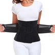 Postpartum Belly Wrap Waist Cincher – C Section Recovery Belt, Post Partum Women Belly Belt, Abdominal Binder After Pregnancy Postpartum Belly Band After Birth Brace (Black, S/M) 🍁 All In One Marketplace Canada