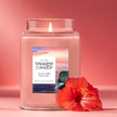 Yankee Candle Large Jar Scented Candle with up to 150 Hour Burn Time, Premium Plant Wax Blend for Cleaner Consistent Burn and Room Filling Fragrance, 22 oz, Cliffside Sunrise 🍁 All In One Marketplace Canada