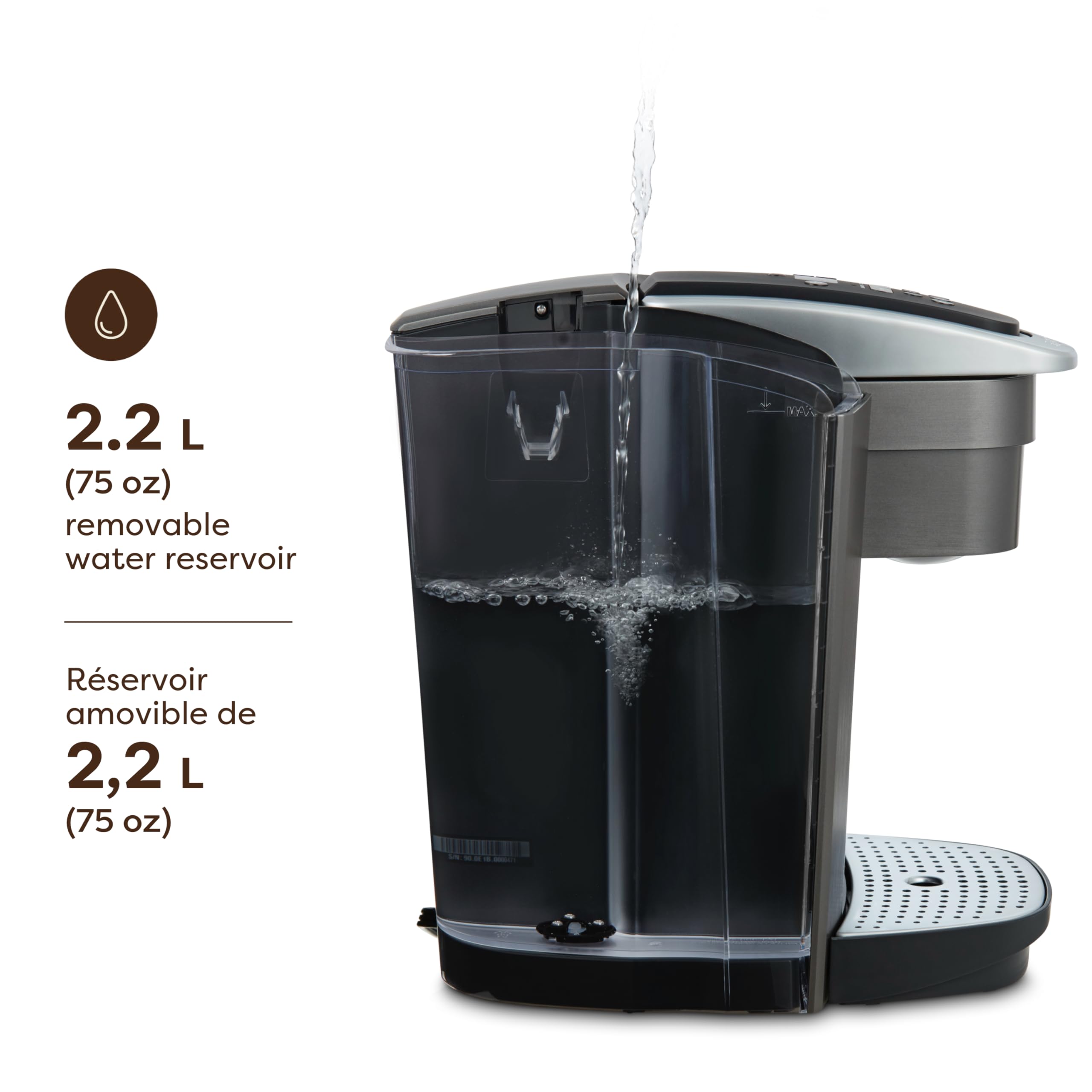 Keurig K-Elite Single Serve K-Cup Pod Coffee Maker, With Iced Brew Functionality And Quiet Brew Technology, Brushed Silver 🍁 All In One Marketplace Canada