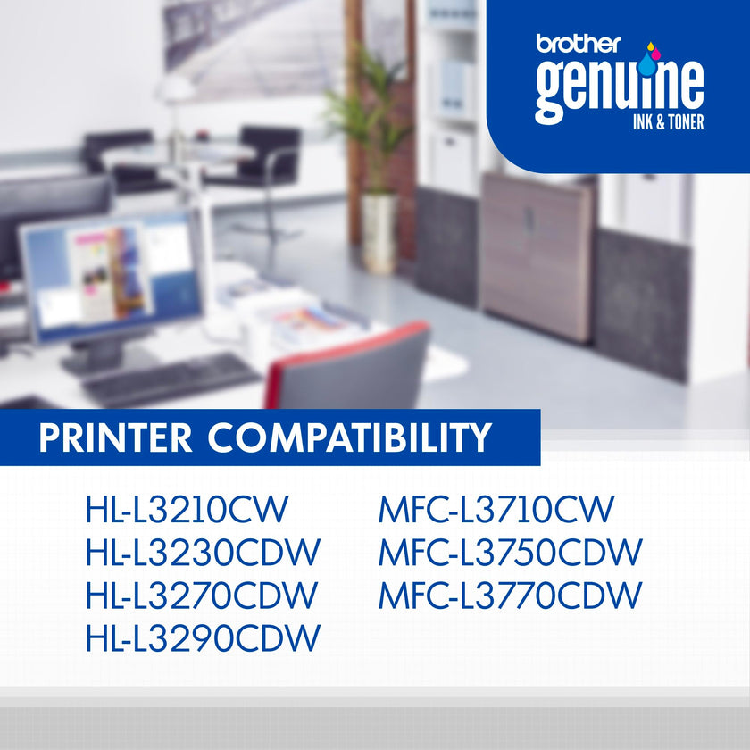 Brother Original TN227Y High-Yield Yellow Toner Cartridge, Higher Yield for Value, Toner Replacement cartridges, Toner for Brother Laser Printers HL-L3210CW, MFC-L3710CW, MFC-L3750CDW, and More 🍁 All In One Marketplace Canada